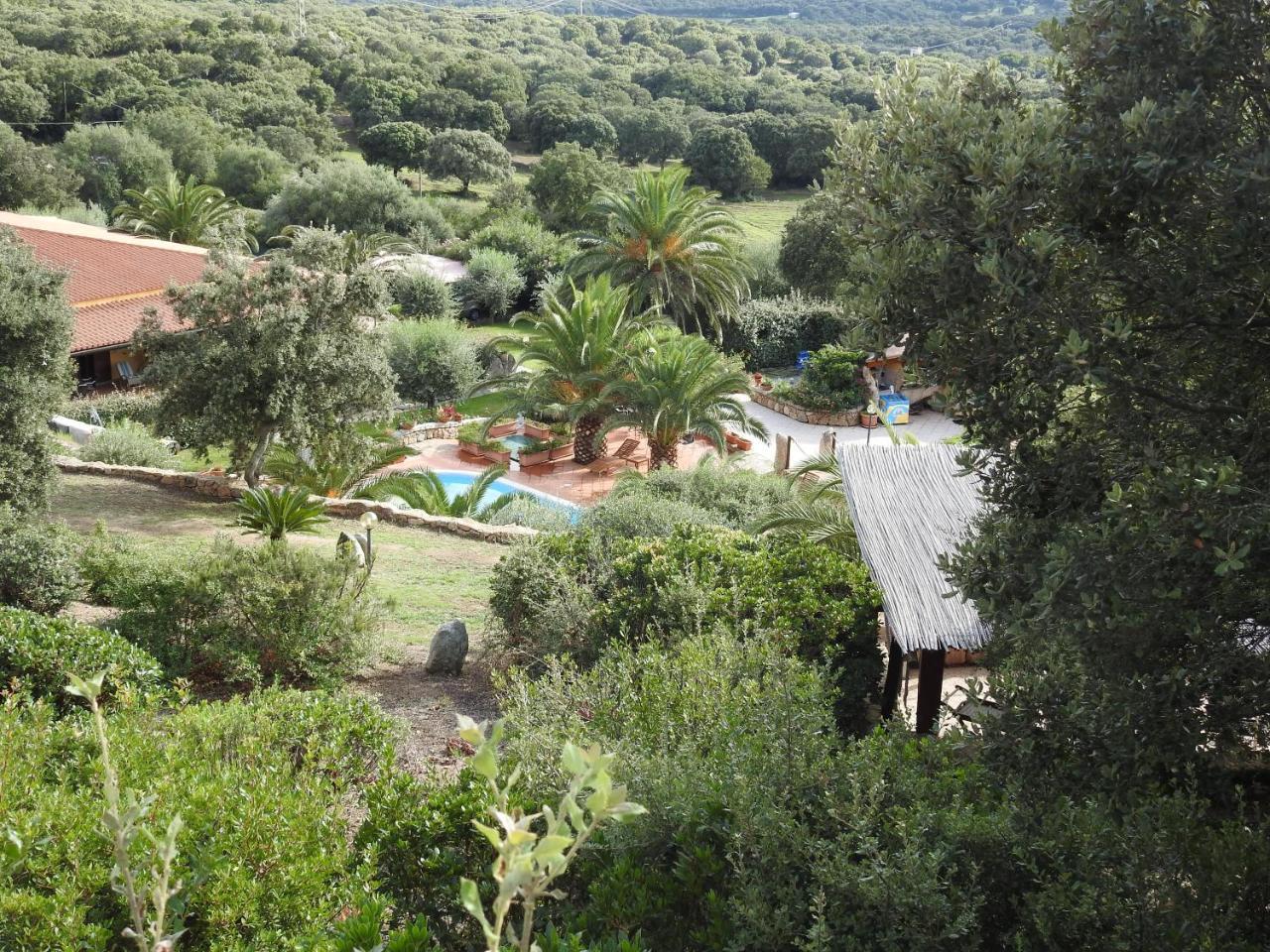 Residence Villa Smeralda Telti エクステリア 写真